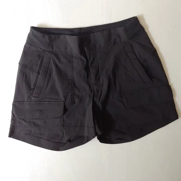ATHLETA Black Cargo Trekkie Women Shorts Size 2 - Picture 4 of 11
